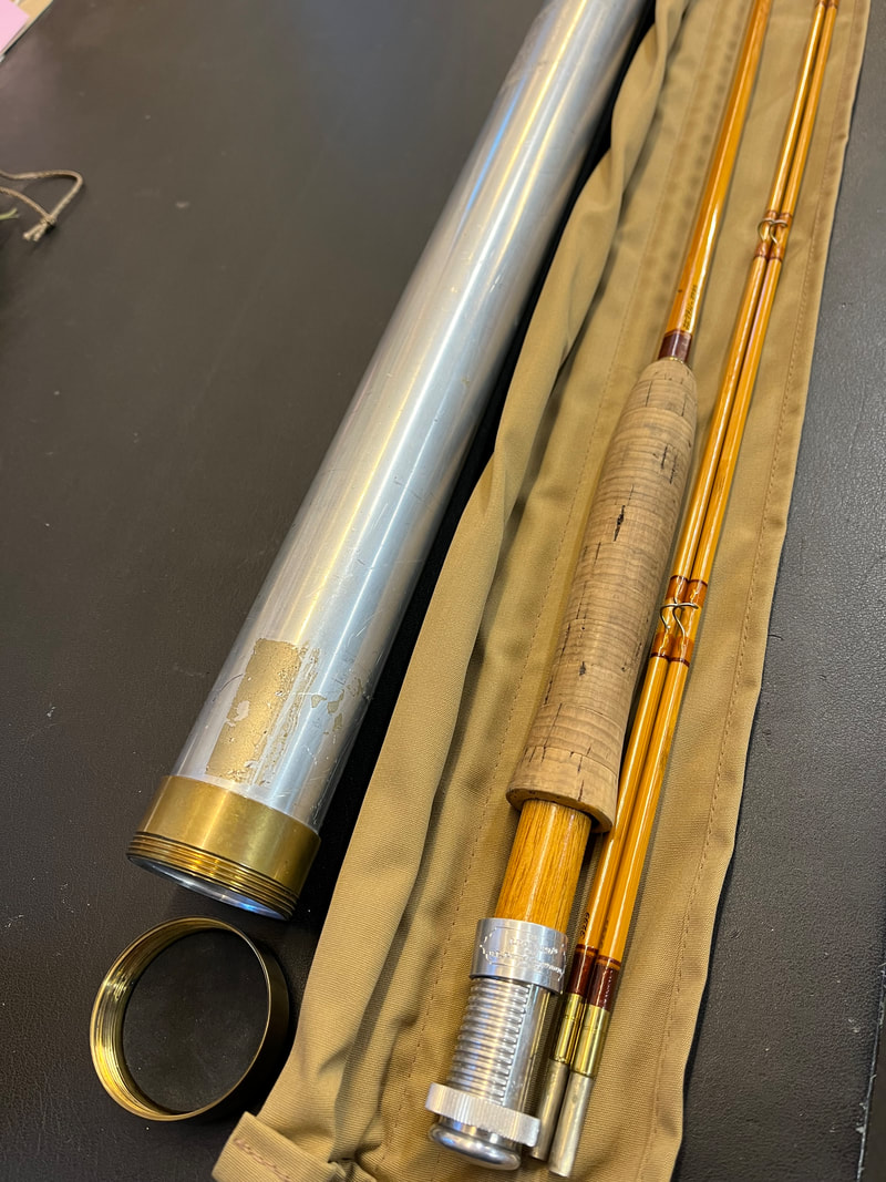 Vintage Bamboo Fly Rods and Tackle for Sale